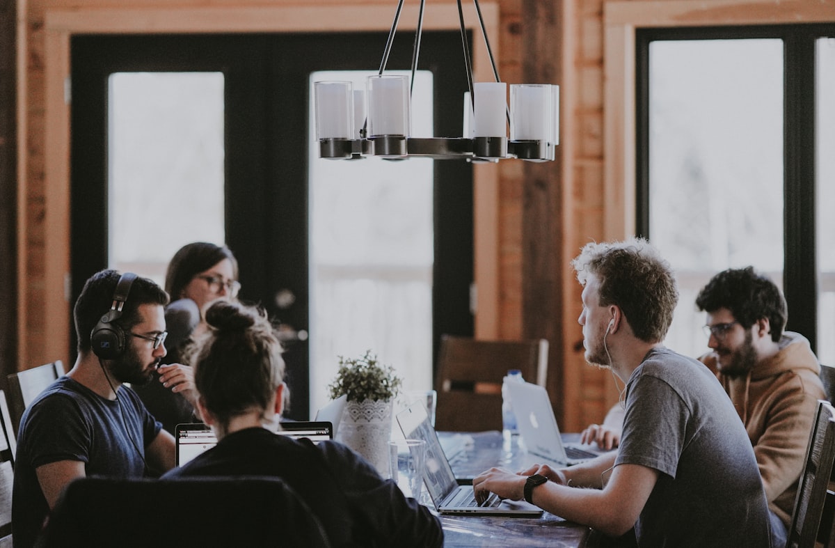 Professional in modern office developing skills for 2026 job market with AI tools and digital workspace