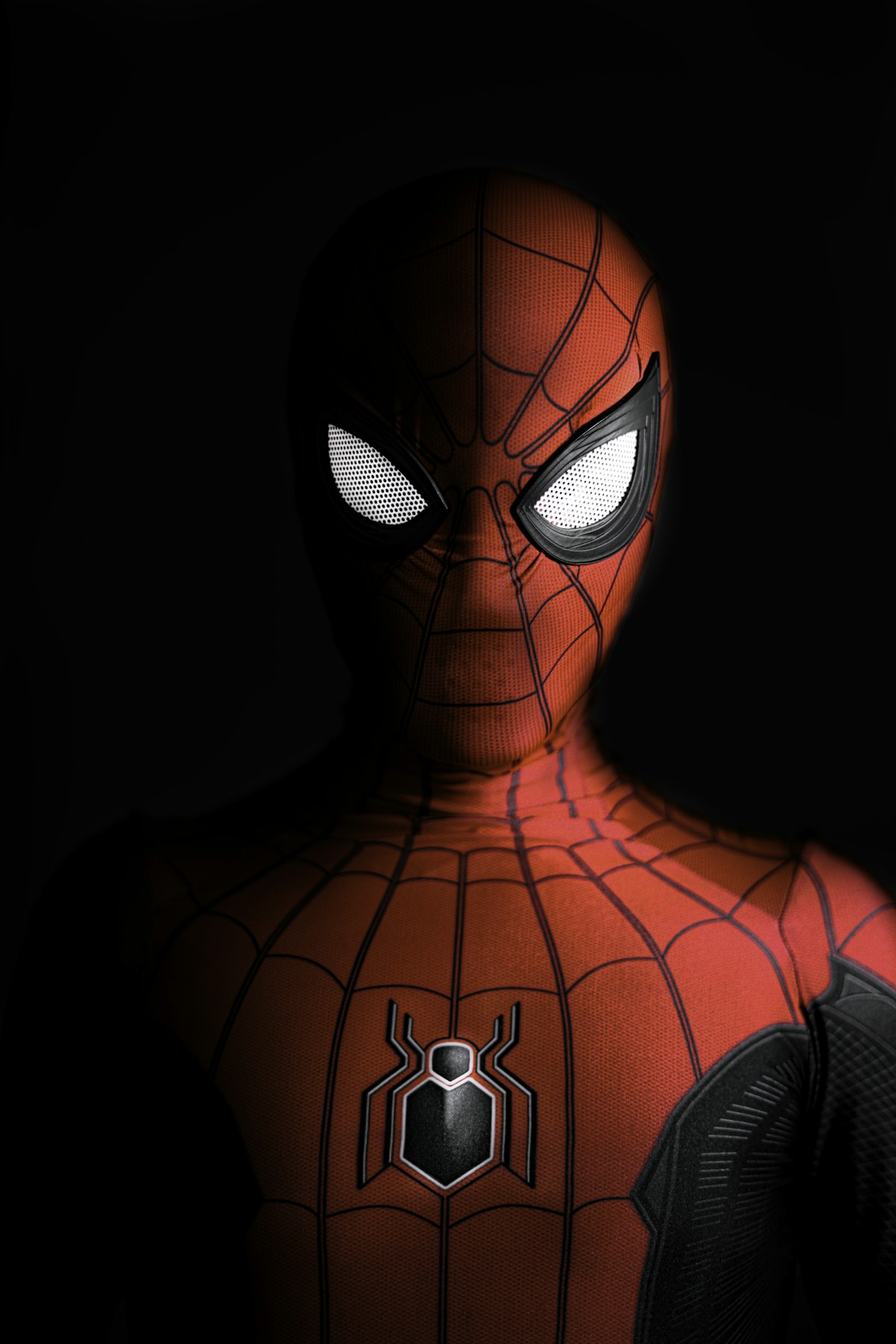 Comic book superhero concept with colorful cape and city skyline representing Marvel and DC movies